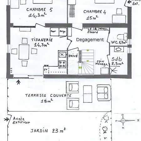 La Libellule 5 2 Sdb 2 Wc Grand Jardin Et Parking Prive Guest house Toulouse